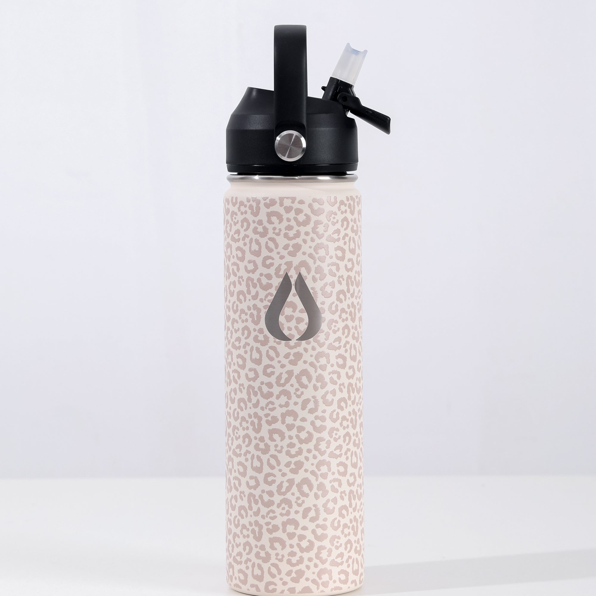 Wasserflasche - 650ML - Cream Leopard
