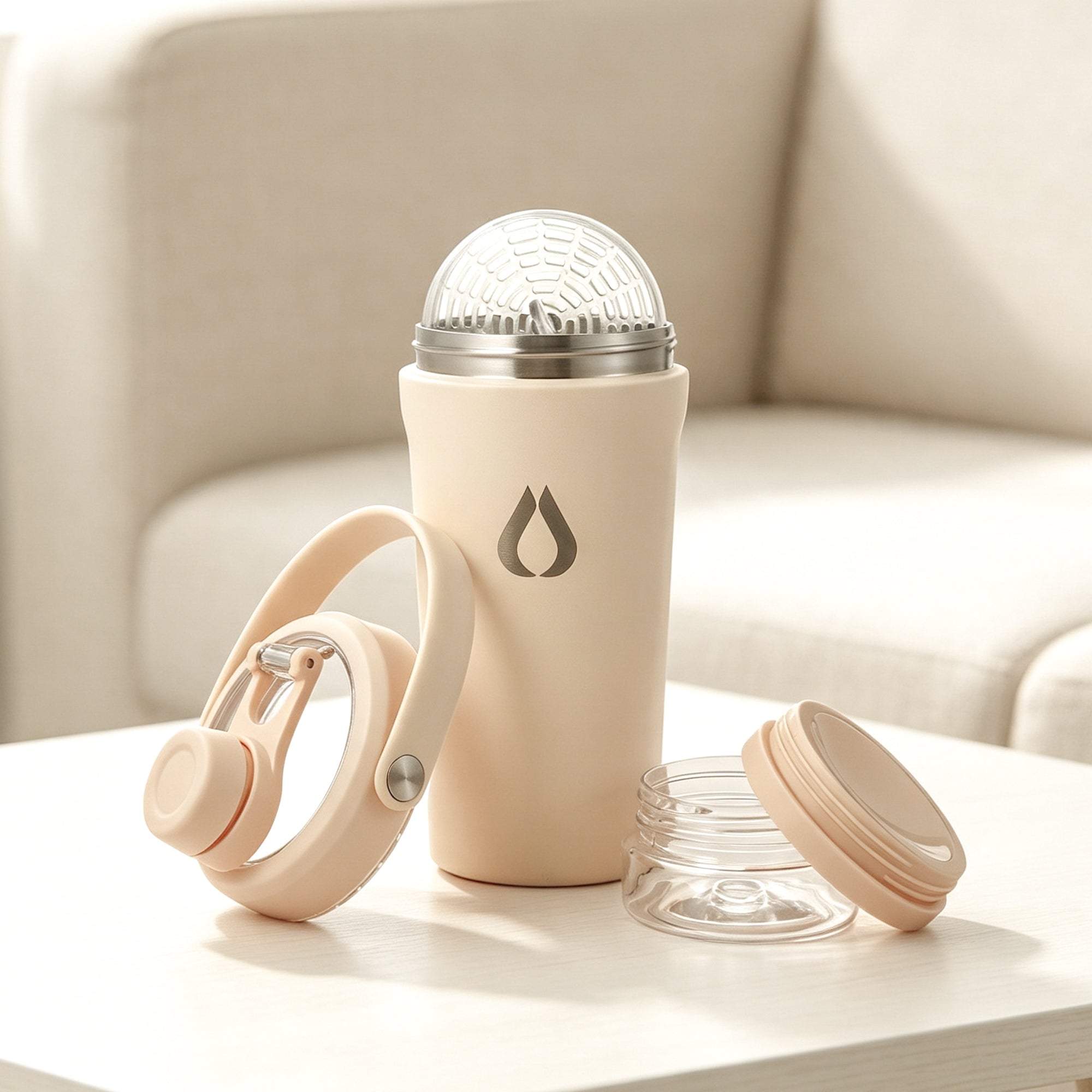 Shaker - 600ml - Creme