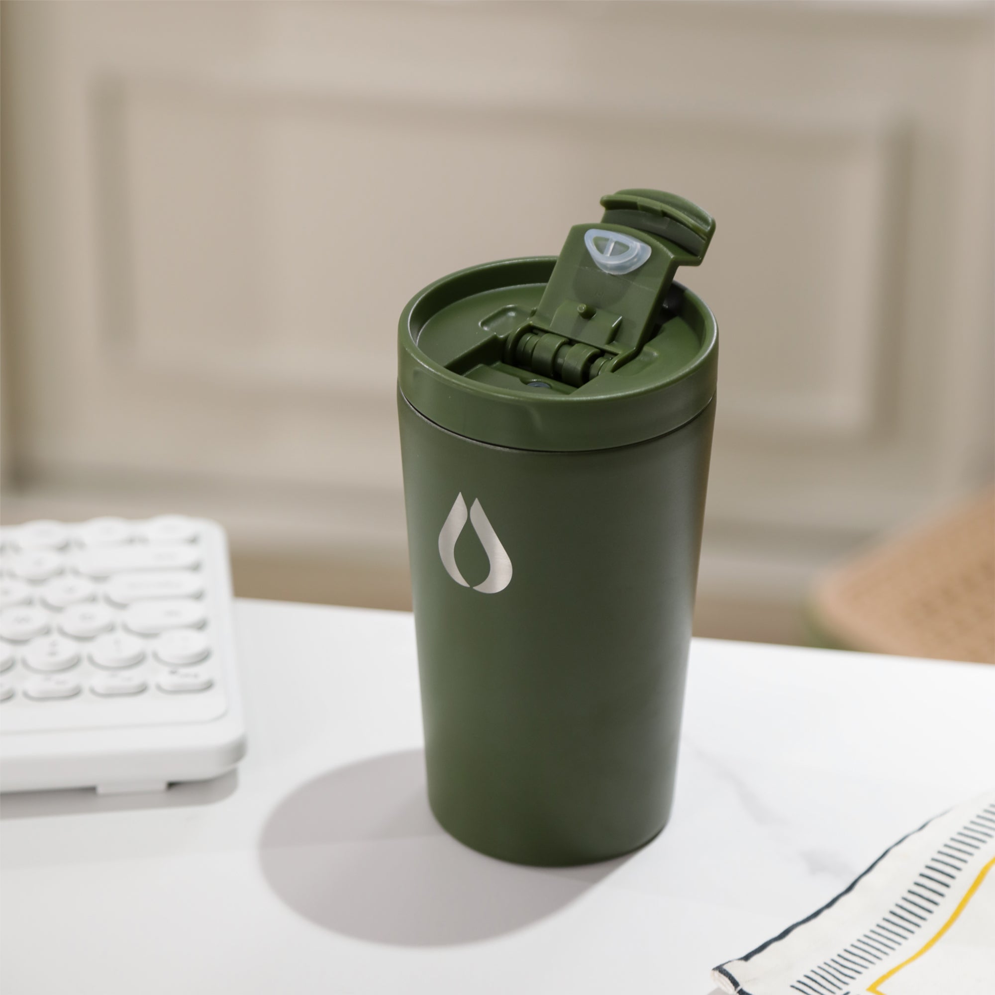 Kaffeetasse - 400ML - Dark Olive