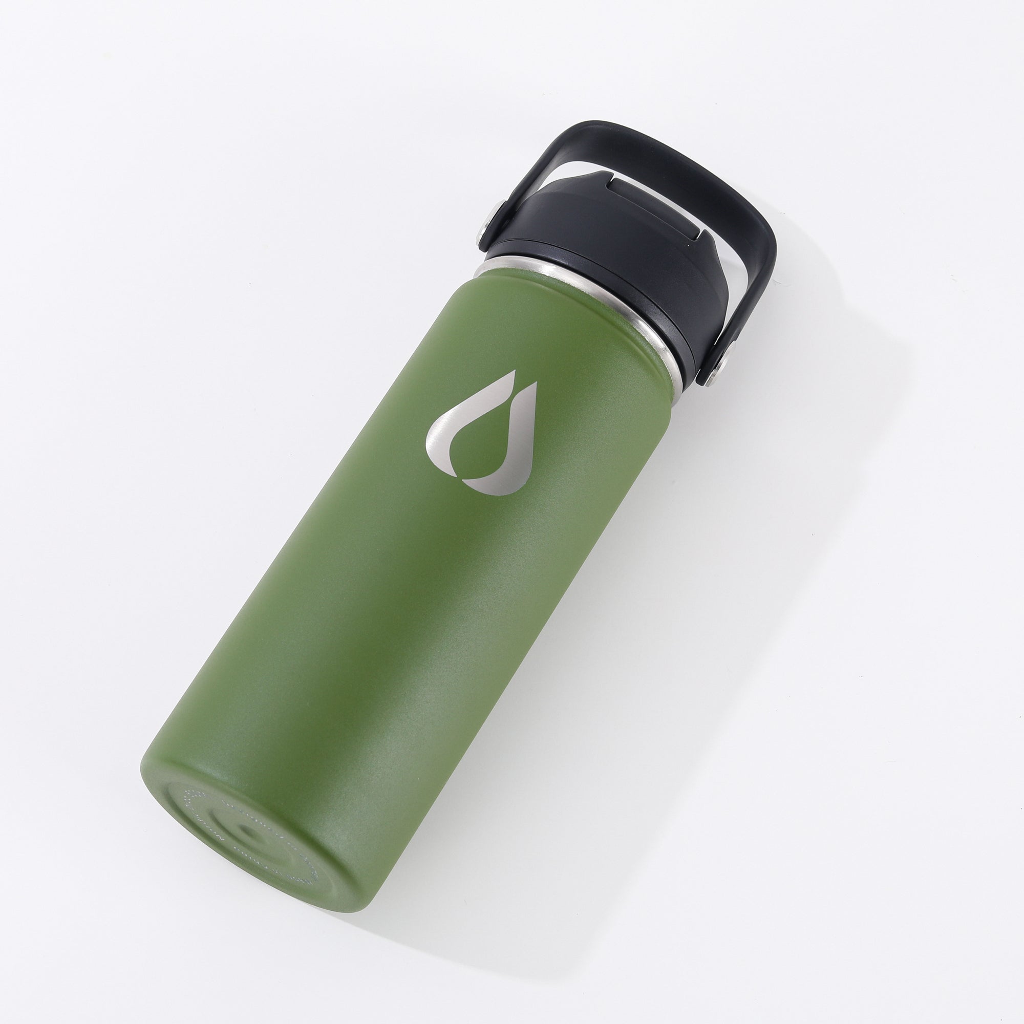 Wasserflasche - 500ML - Dunkle Olive