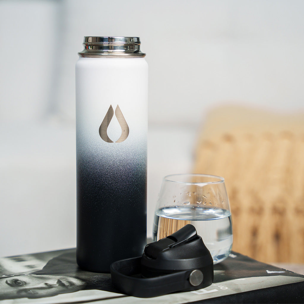 Wasserflasche - 650ML - Tag & Nacht