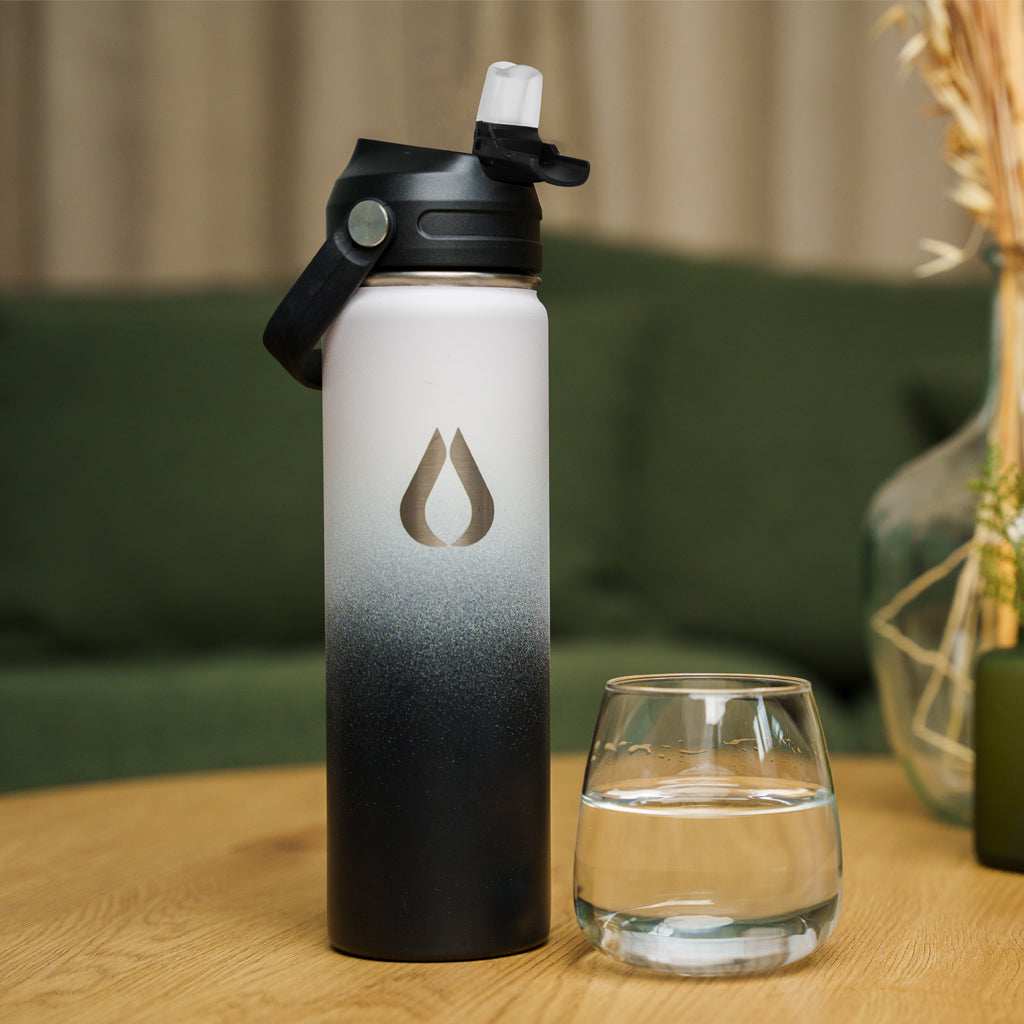 Wasserflasche - 650ML - Tag & Nacht