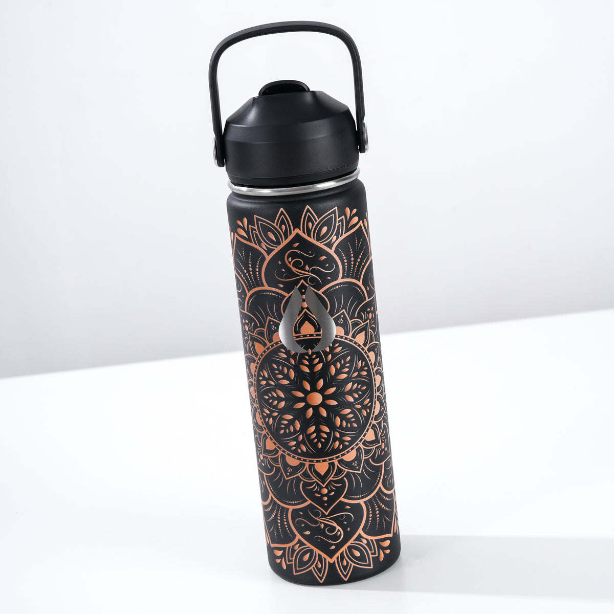 Wasserflasche - 650ML - Cream Leopard