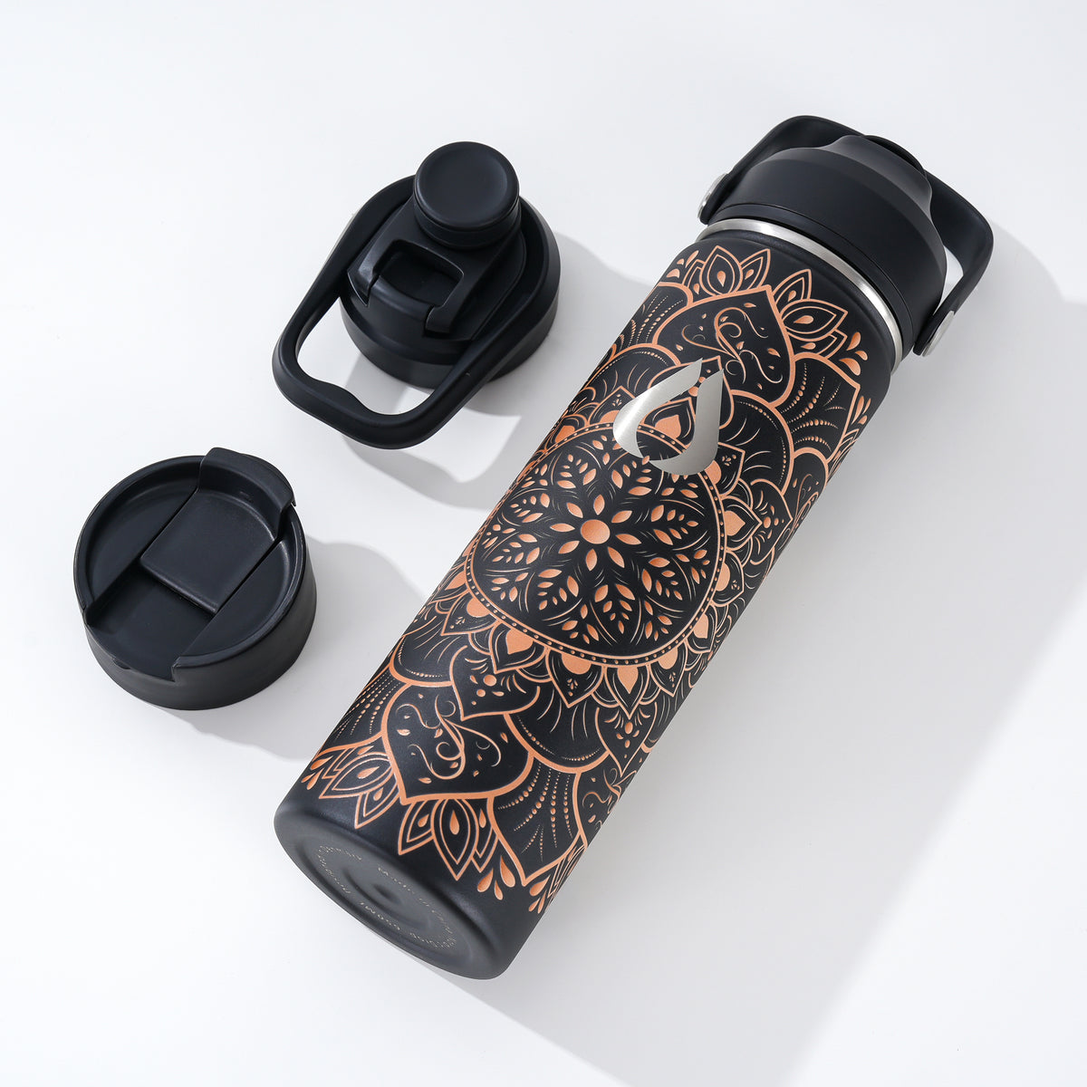 Wasserflasche - 650ML - Cream Leopard