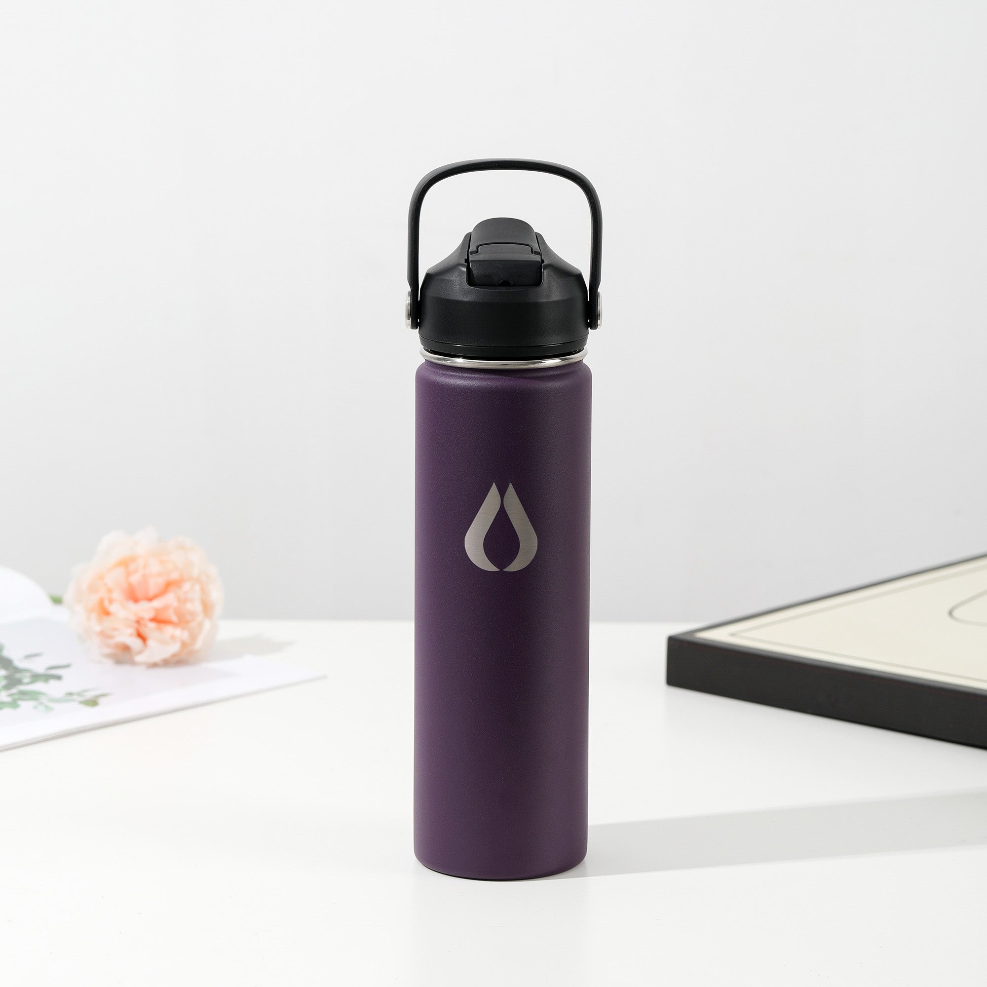 Wasserflasche - 650 ml - Beere