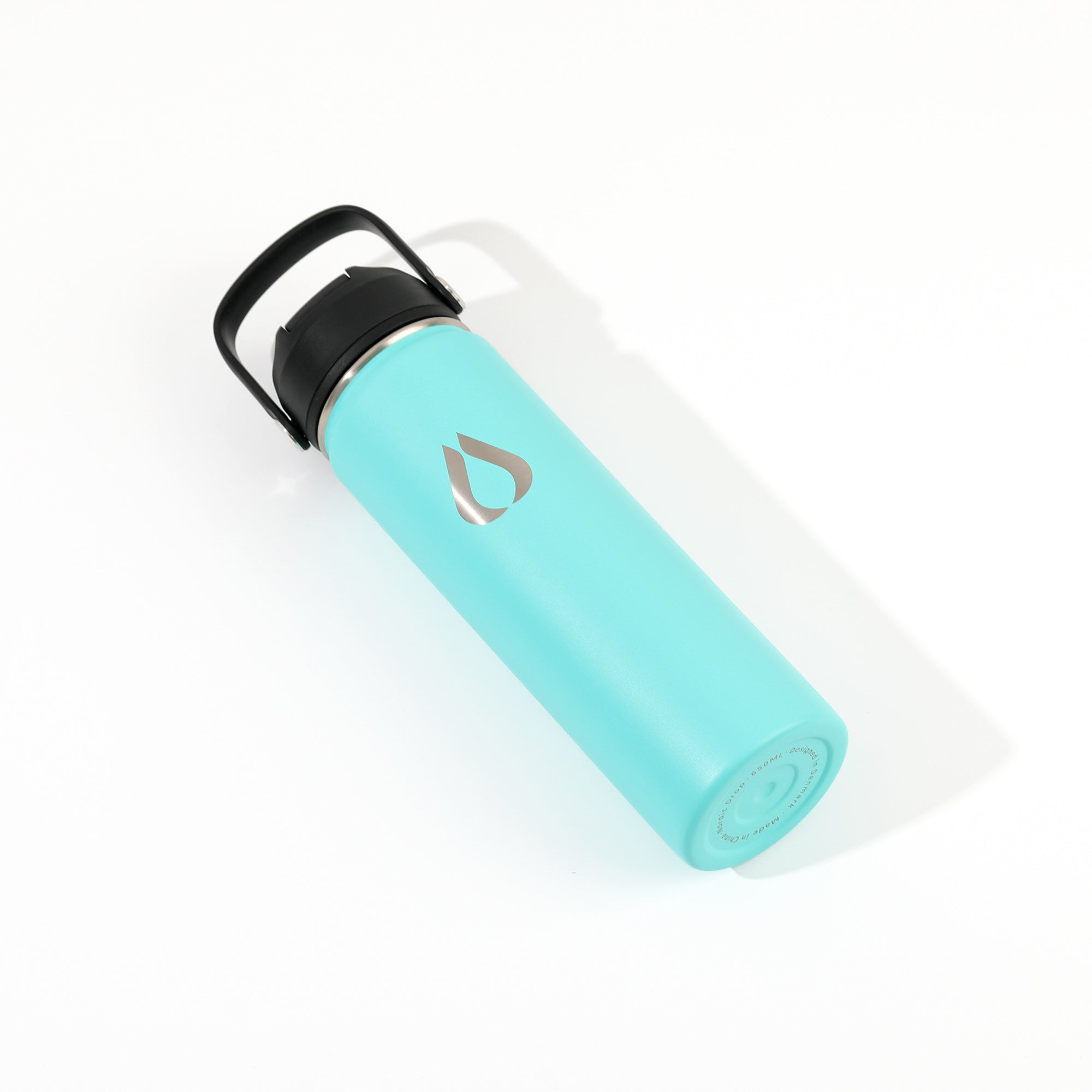 Wasserflasche - 650 ml - Türkis