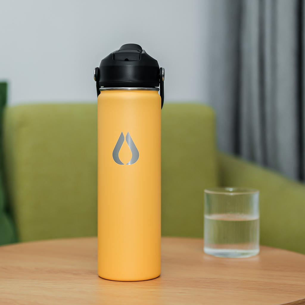 Wasserflasche - 650ML - Ingwer