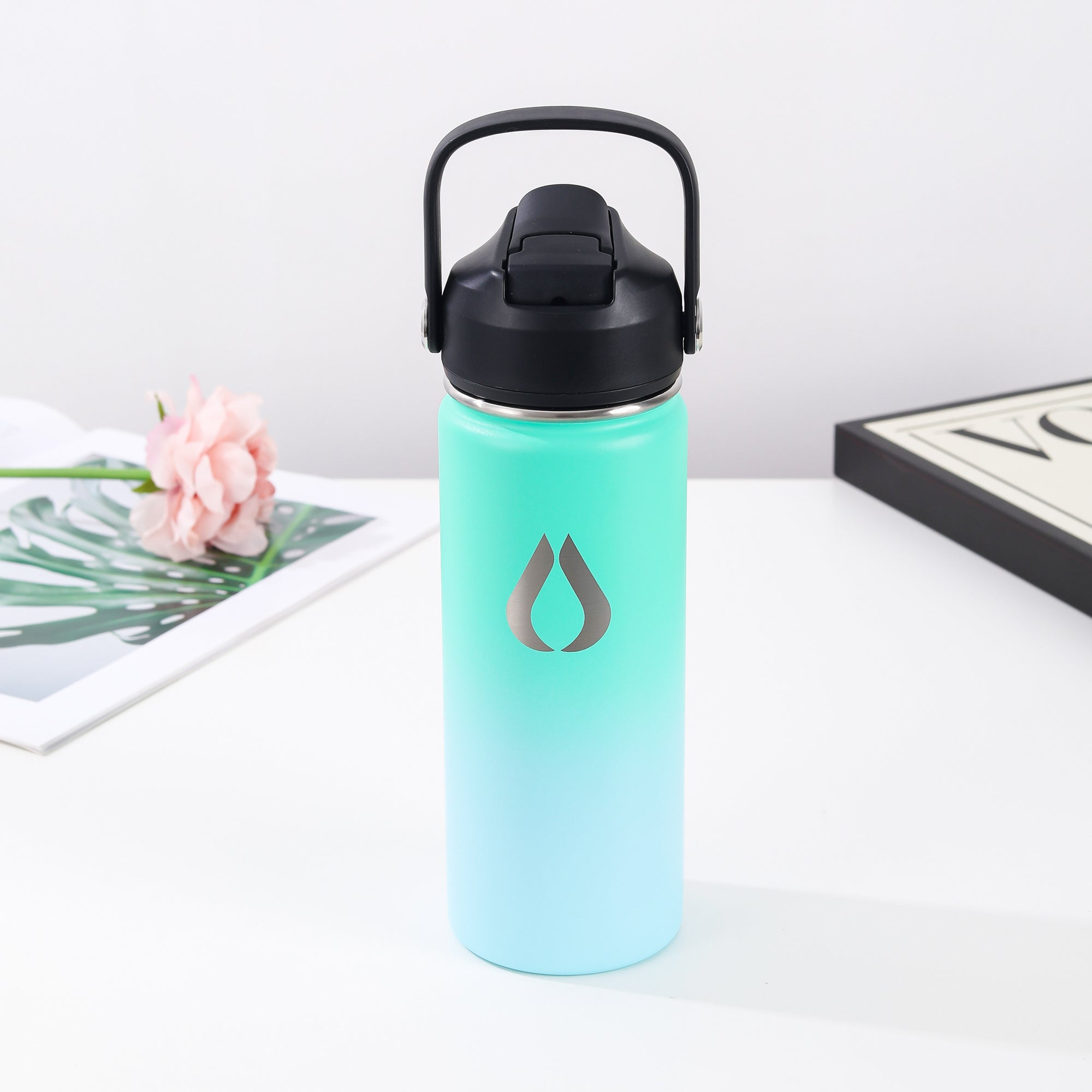 Wasserflasche - 500ML - Green Sky