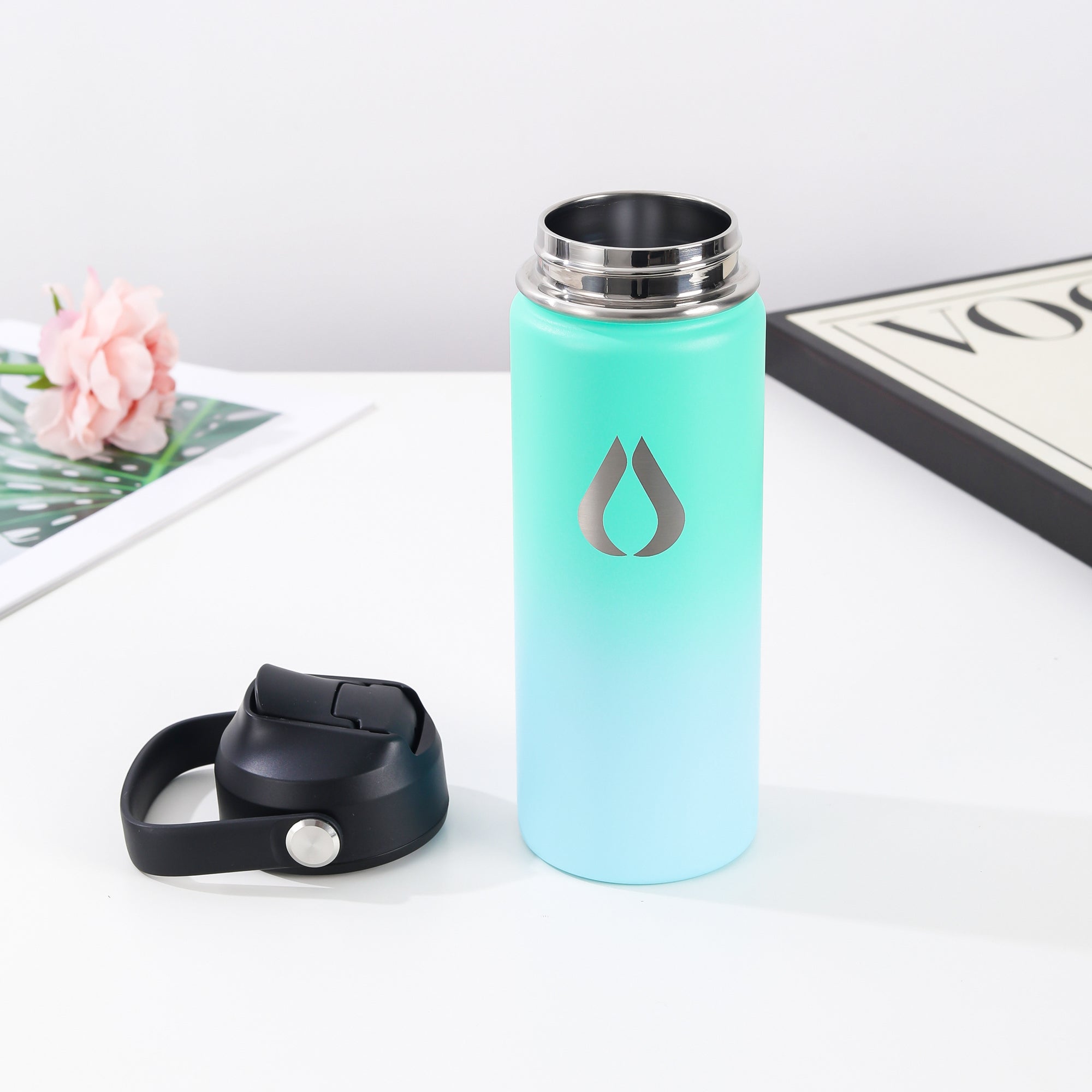 Wasserflasche - 500ML - Green Sky