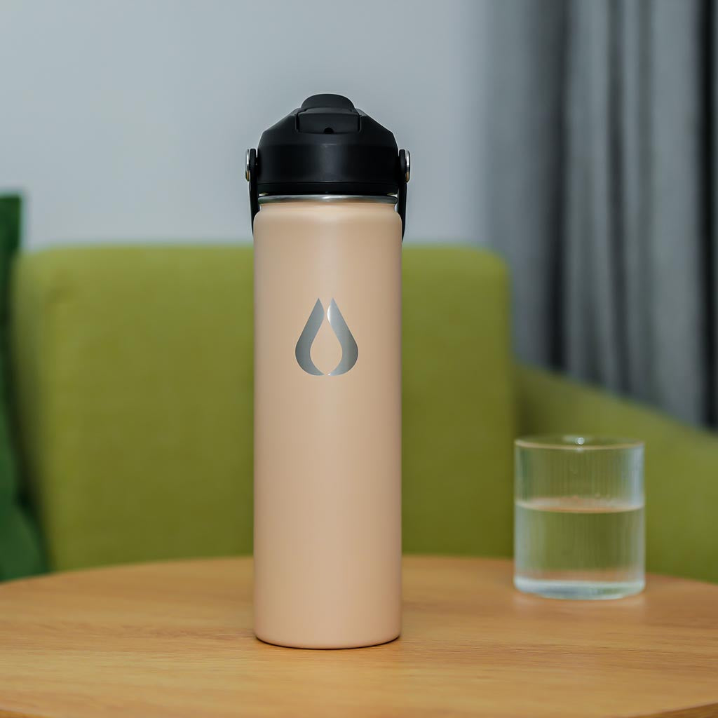 Wasserflasche - 650ML - Latte