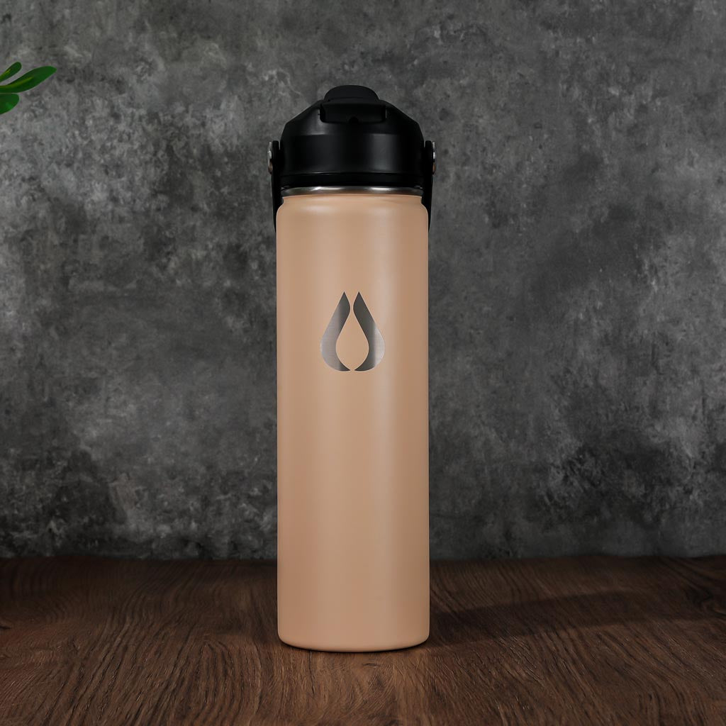 Wasserflasche - 650ML - Latte