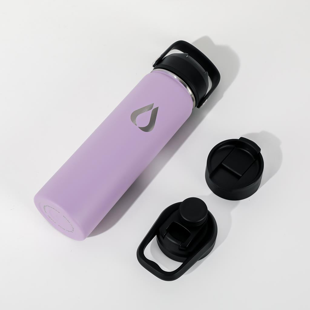 Wasserflasche - 650ML - Lavendel