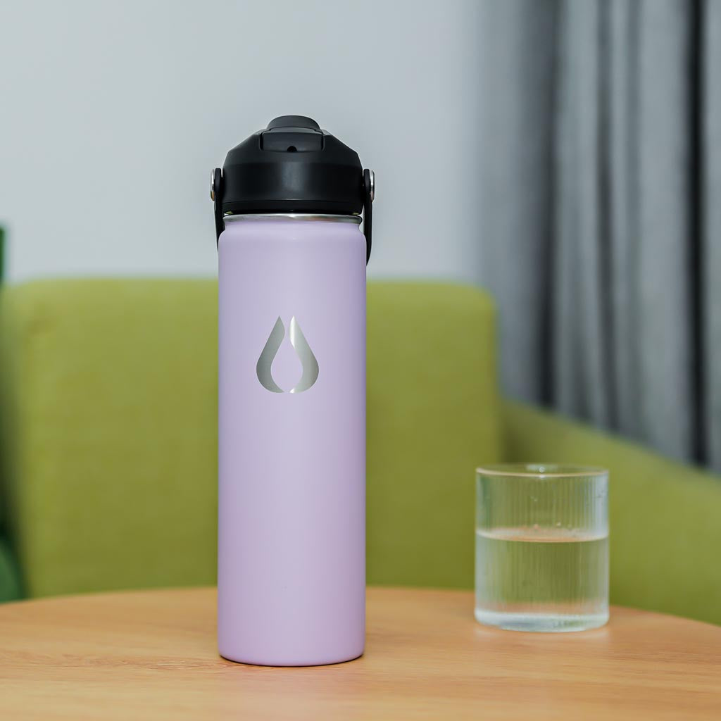 Wasserflasche - 650ML - Lavendel