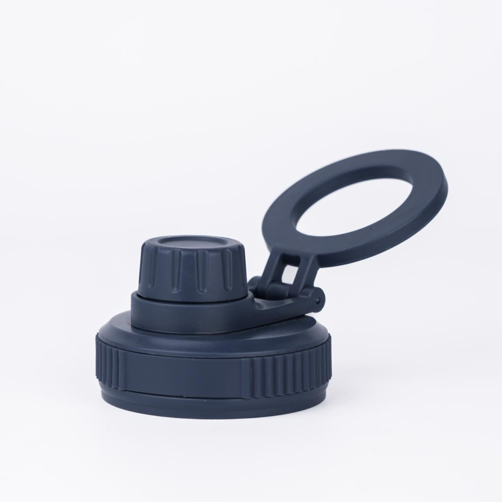 Schraubdeckel mit Magnet für Handy - Marineblau