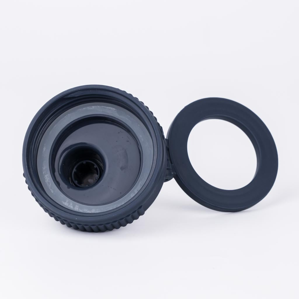 Schraubdeckel mit Magnet für Handy - Marineblau