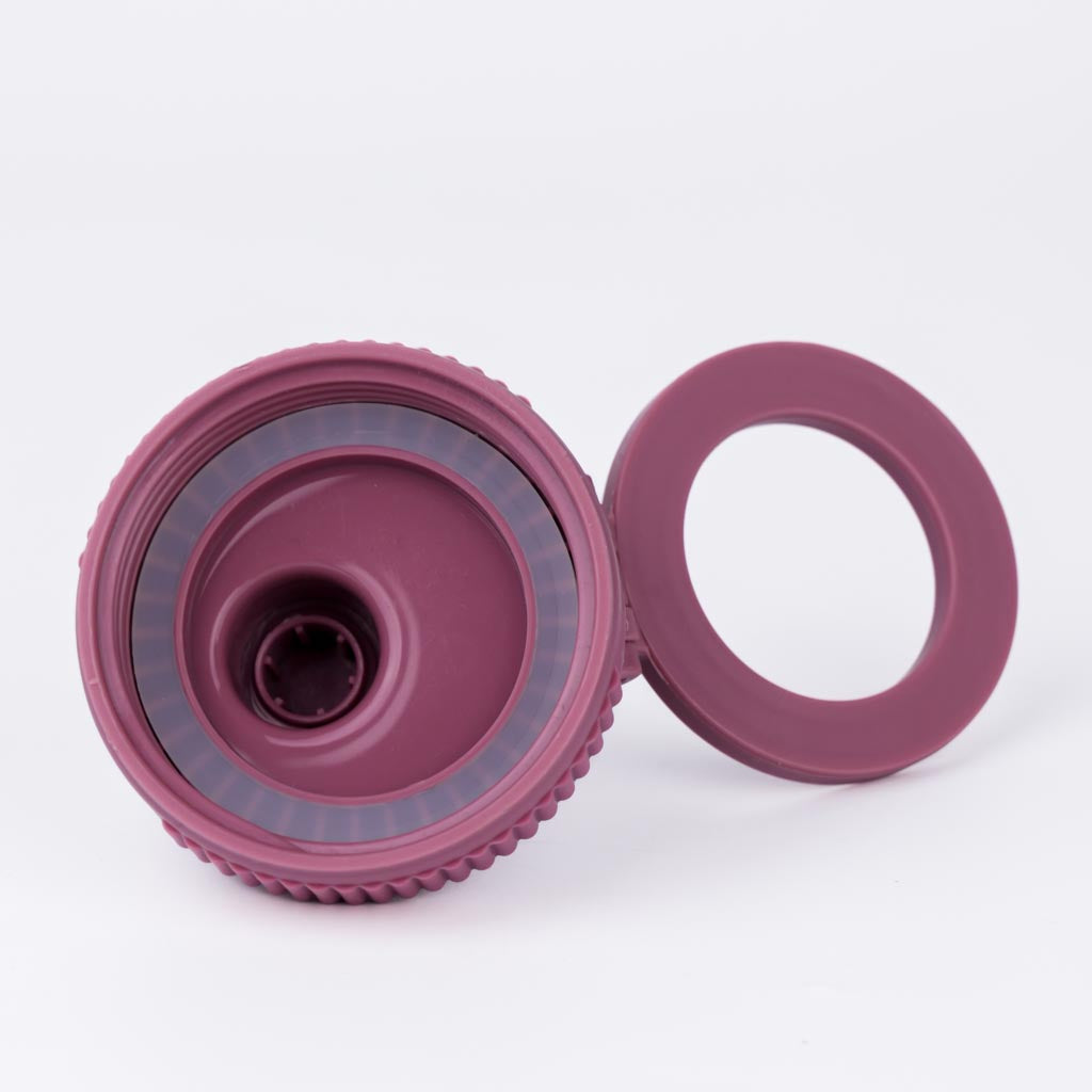 Schraubdeckel mit Magnet für Handy - Maroon