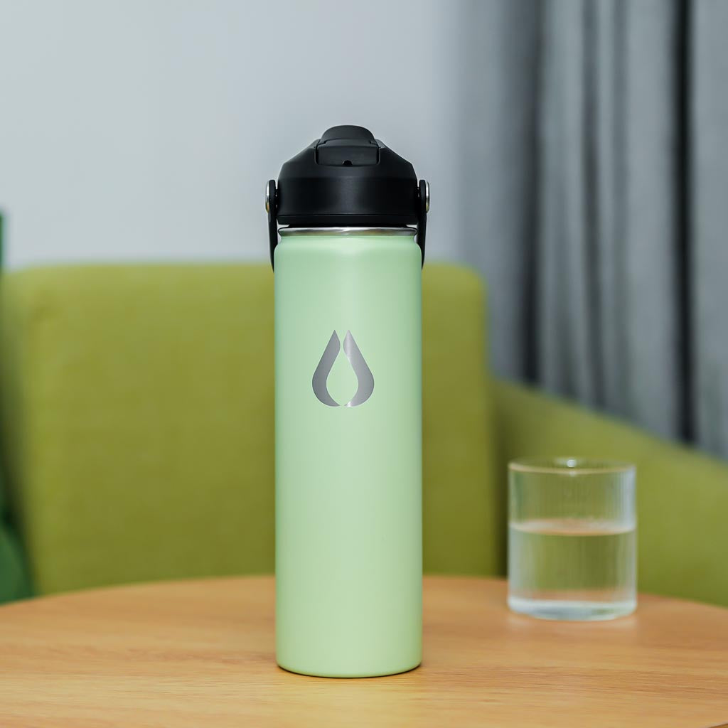 Wasserflasche - 650ML - Matcha