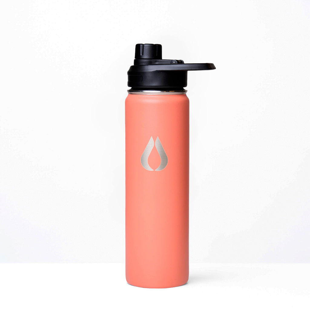Wasserflasche - 650ML - Pfirsich