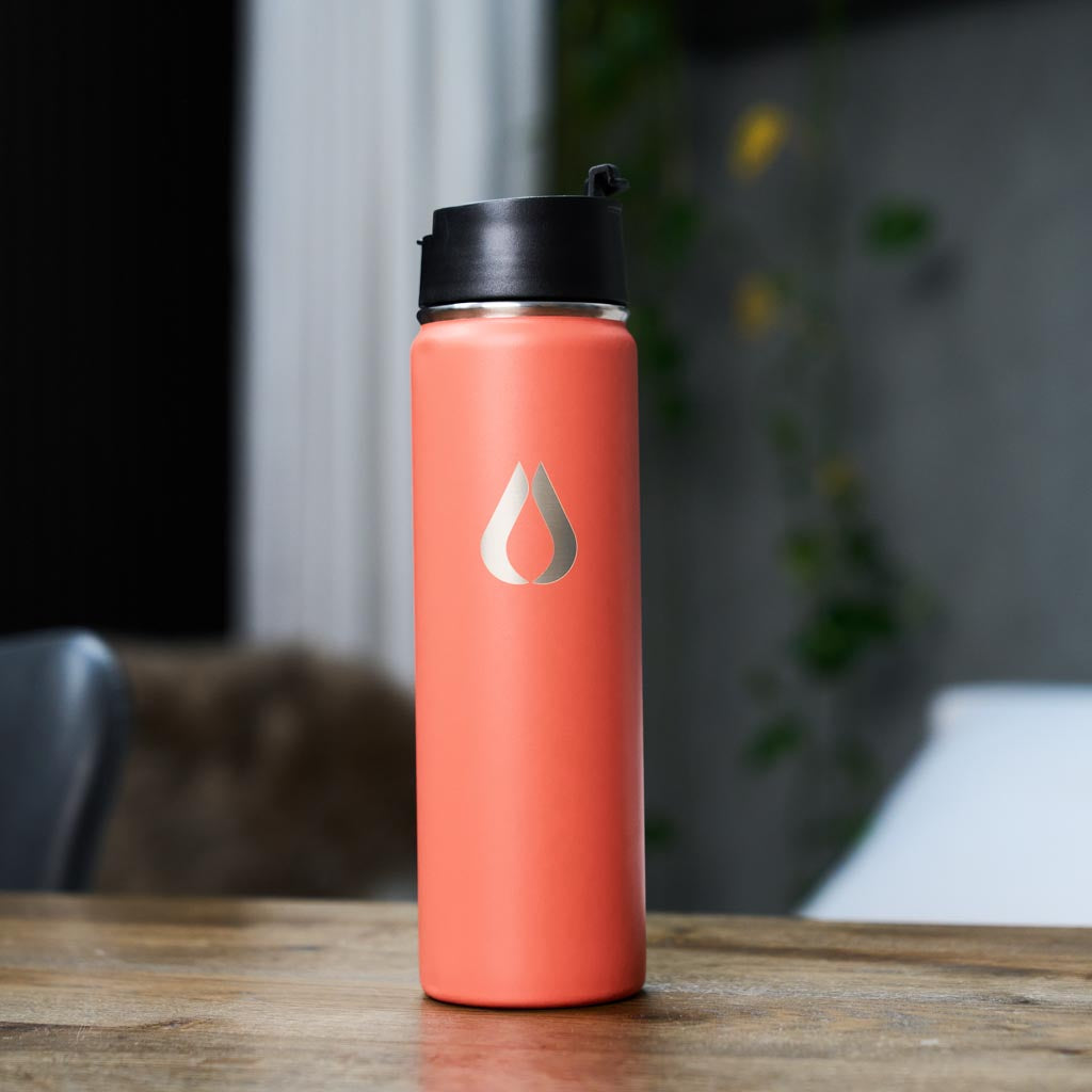Wasserflasche - 650ML - Pfirsich