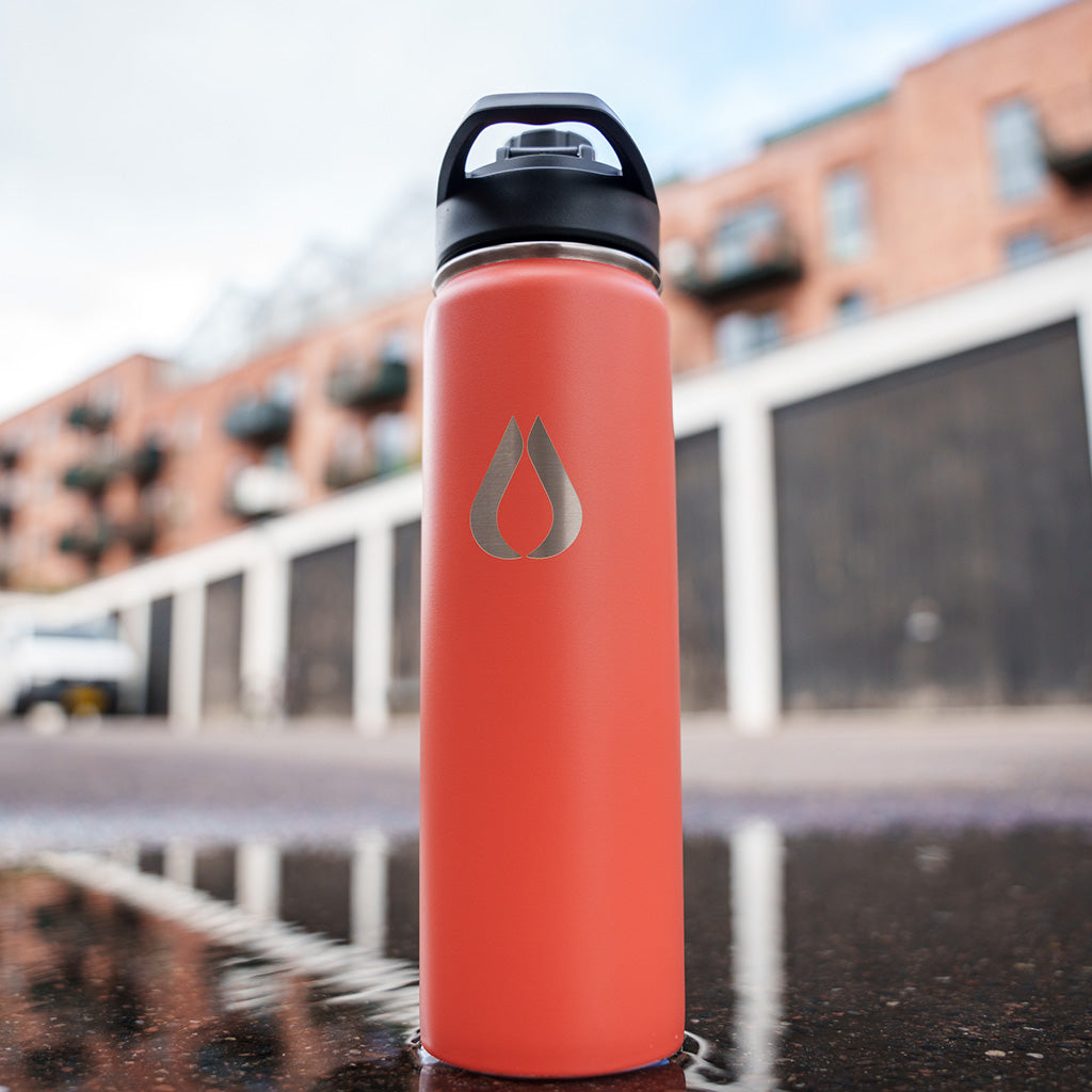 Wasserflasche - 650ML - Pfirsich