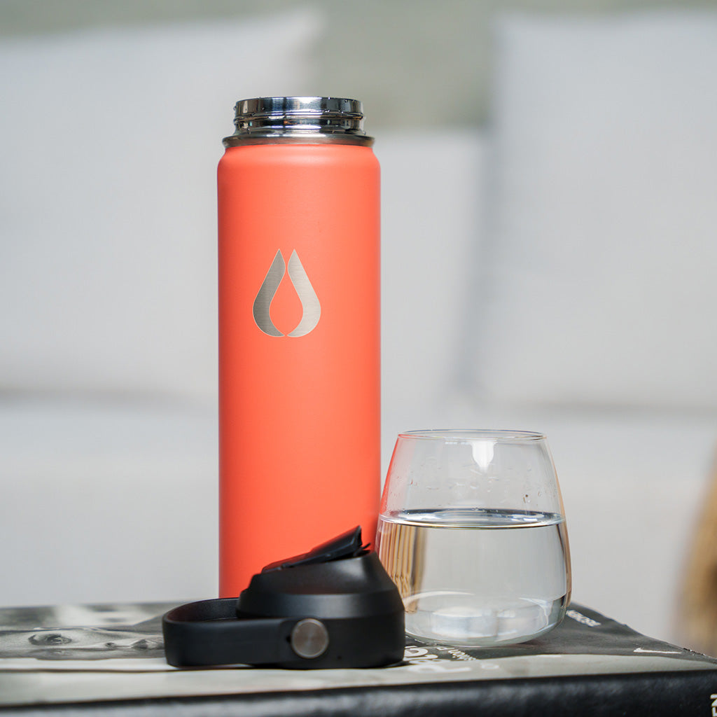 Wasserflasche - 650ML - Pfirsich