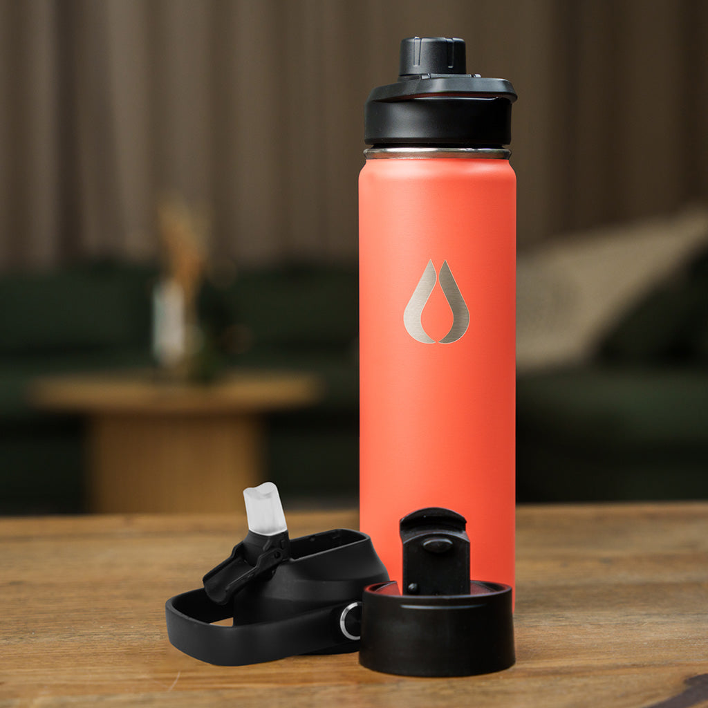 Wasserflasche - 650ML - Pfirsich