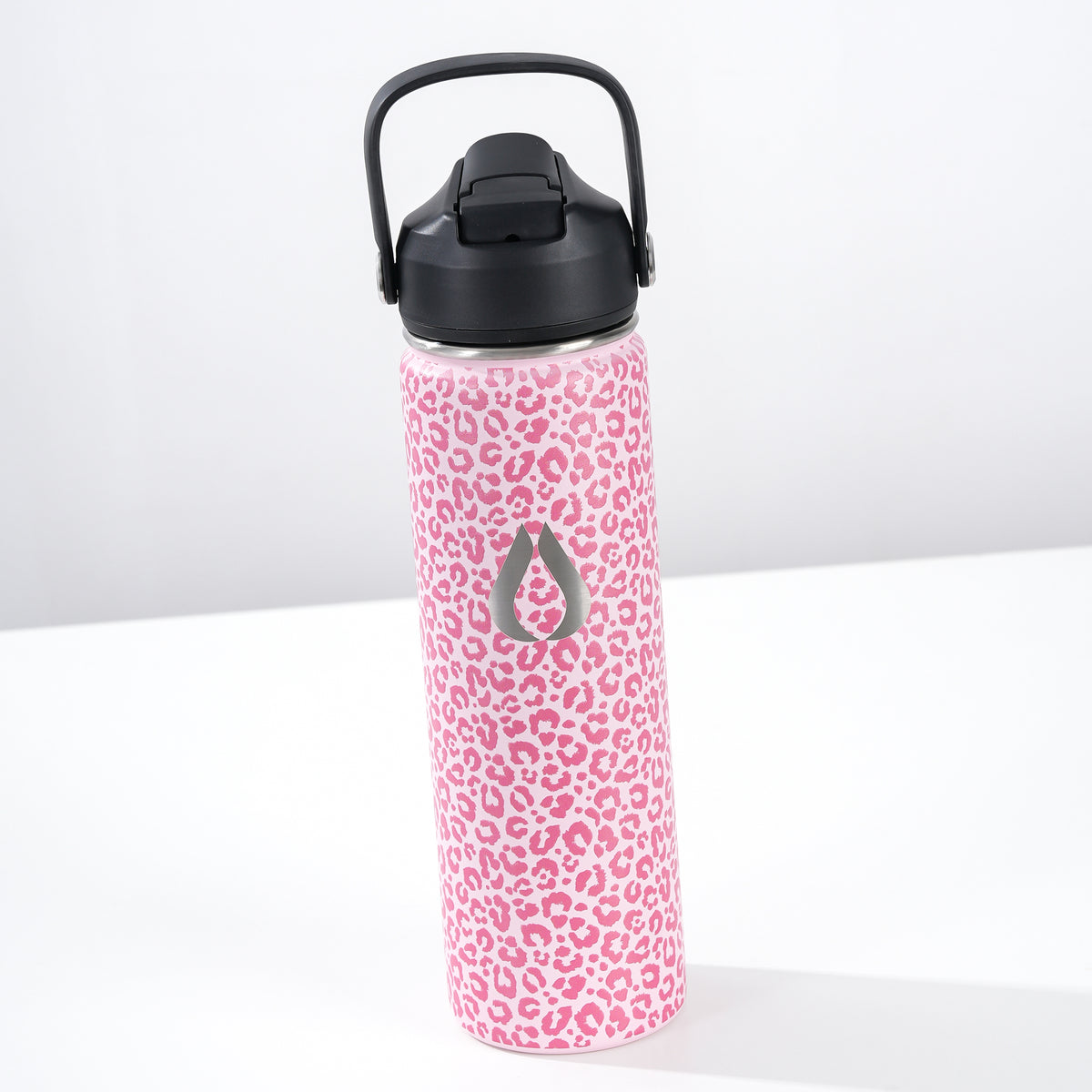 Wasserflasche - 650ML - Cream Leopard