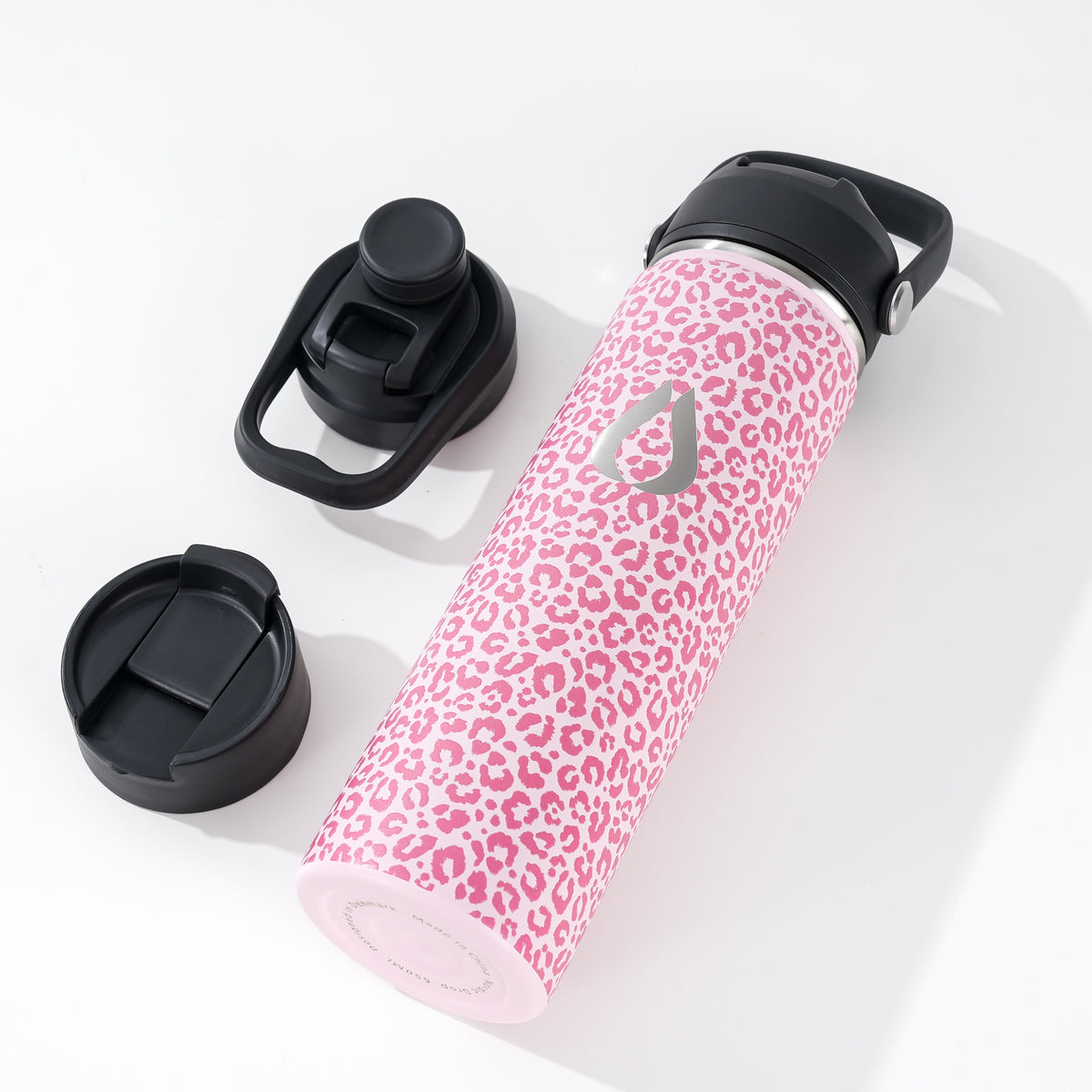 Wasserflasche - 650ML - Cream Leopard