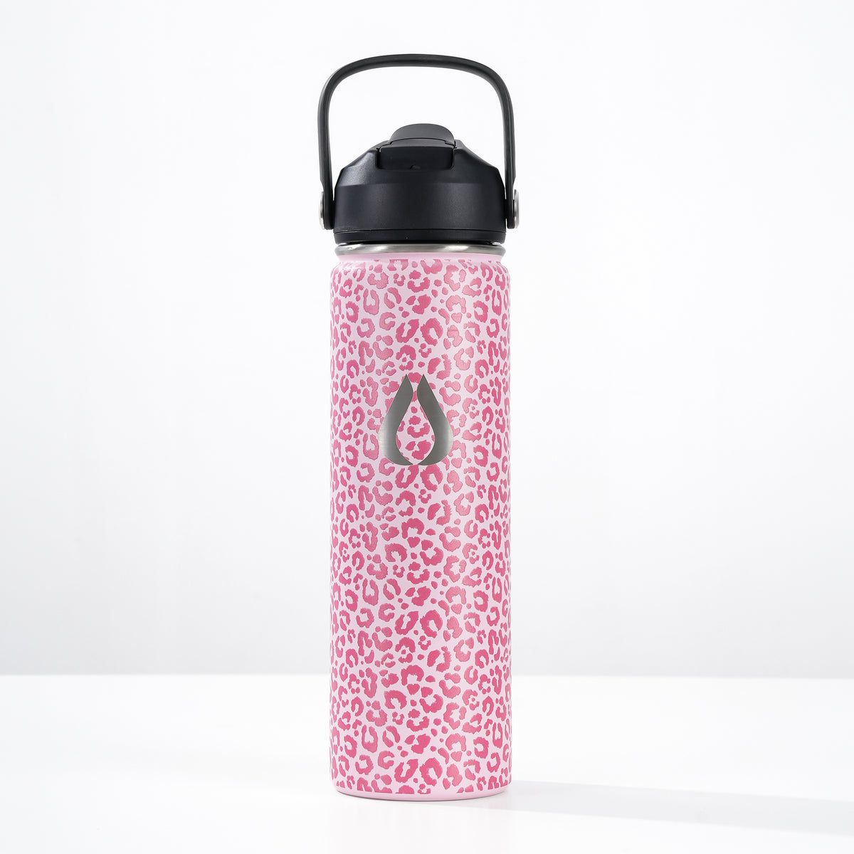 Wasserflasche - 650ML - Cream Leopard