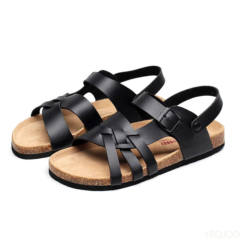 Alfie｜Bequeme Outdoorsandalen aus Leder