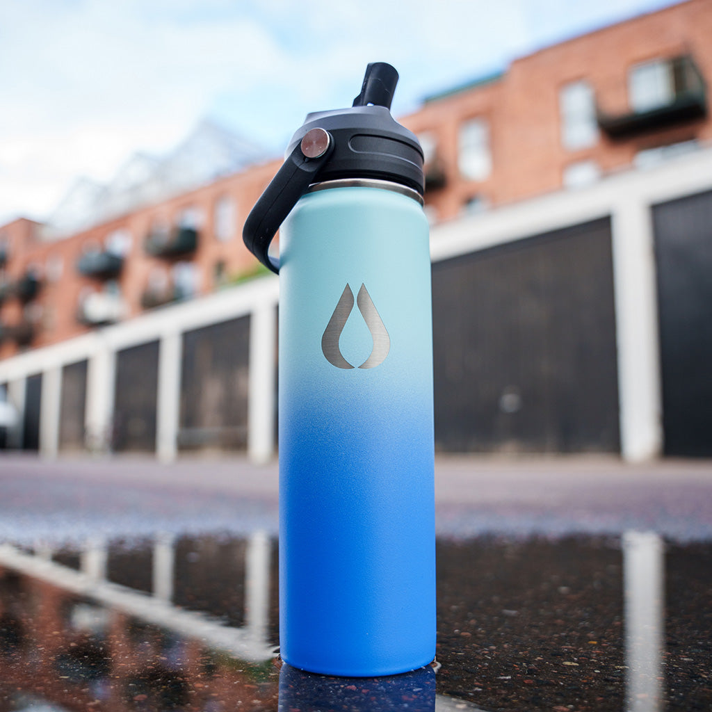 Wasserflasche - 650ML - Himmelblau