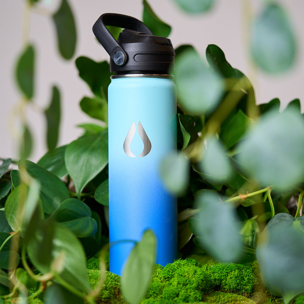 Wasserflasche - 650ML - Himmelblau