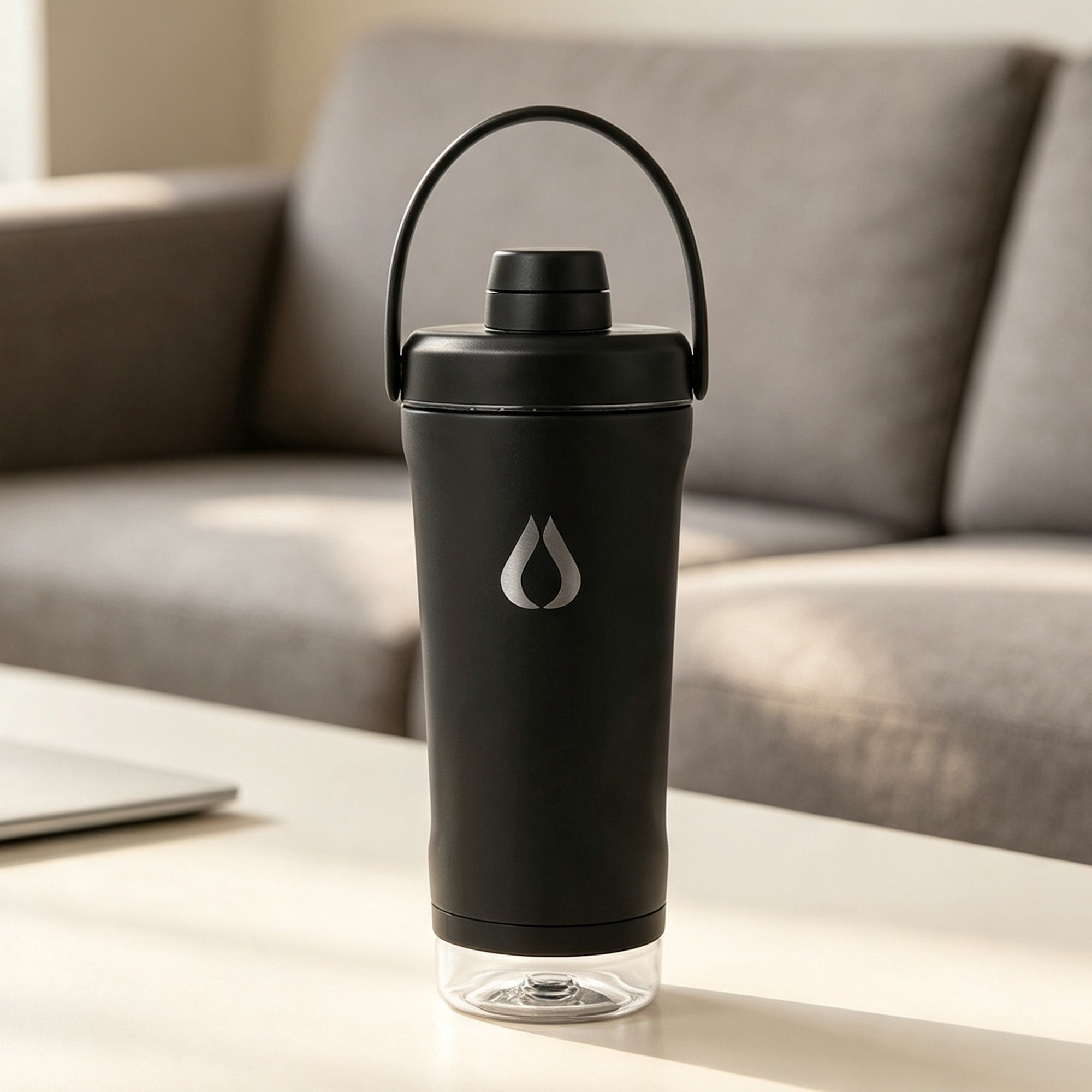 Shaker - 600ml - Schwarz