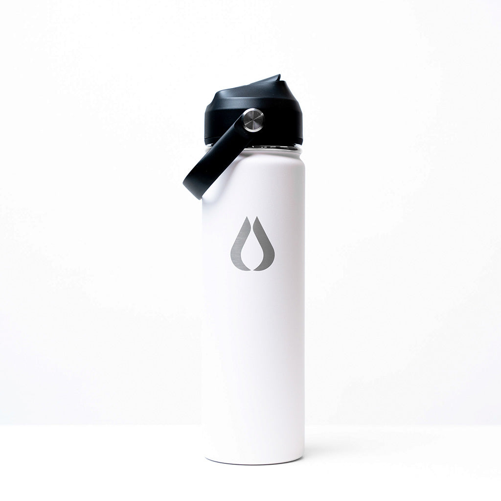 Wasserflasche - 650ML - Weiß