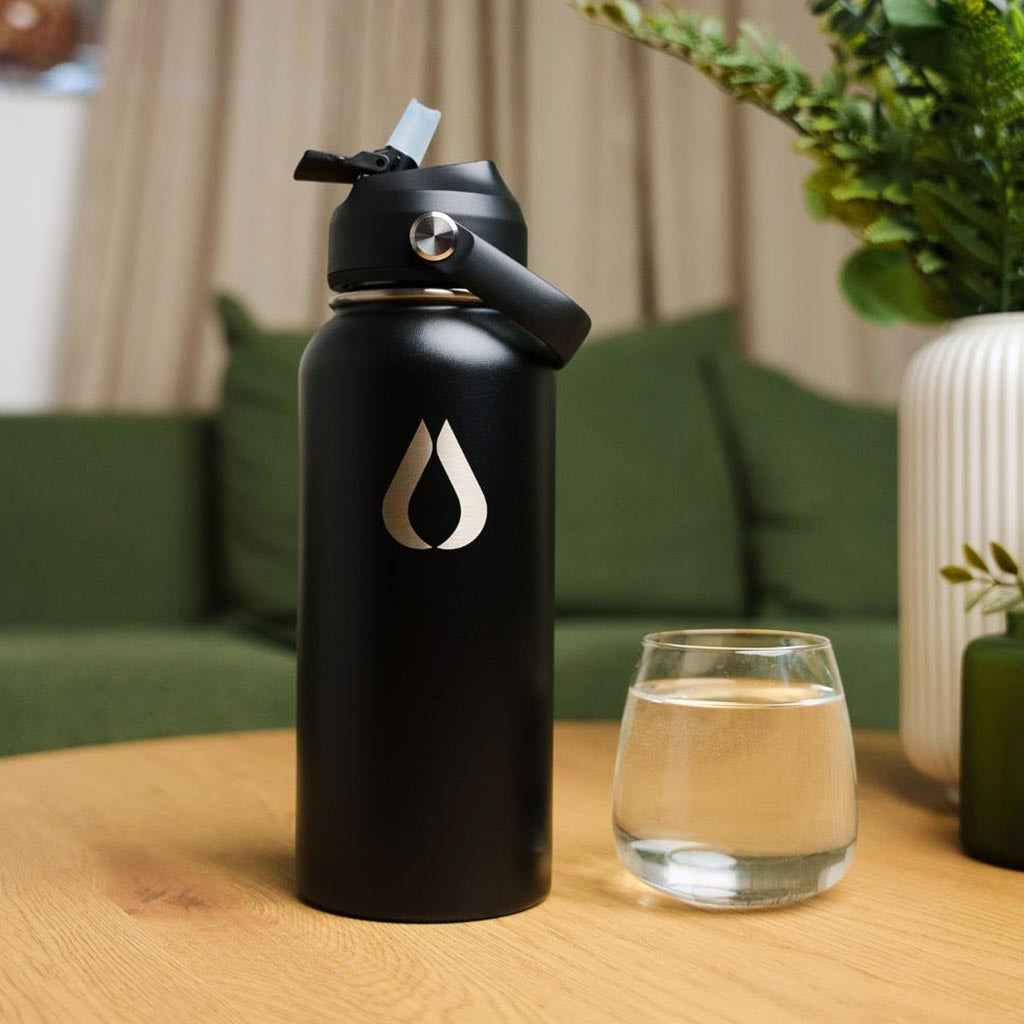 Wasserflasche - 960ML - Schwarz