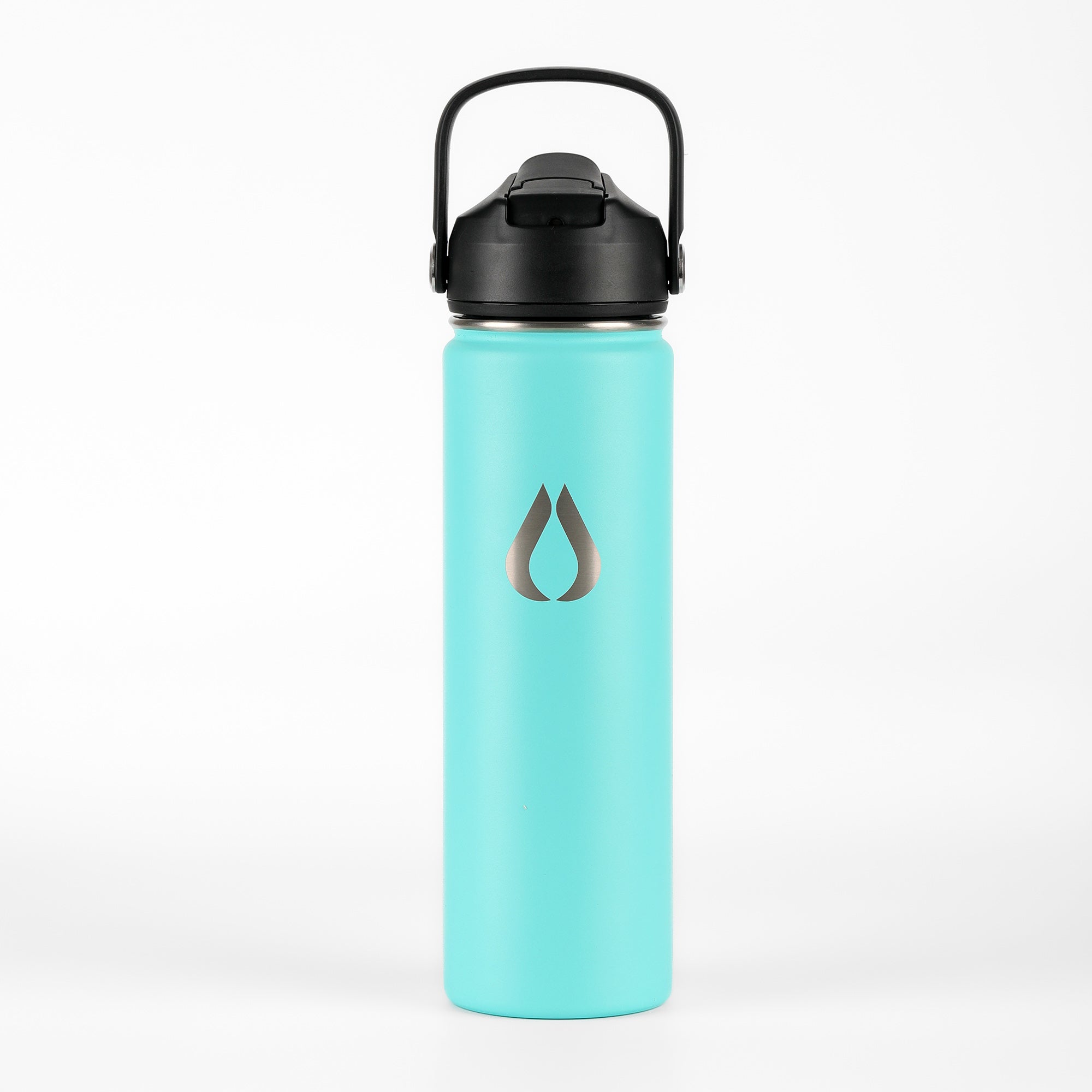 Wasserflasche - 650 ml - Türkis