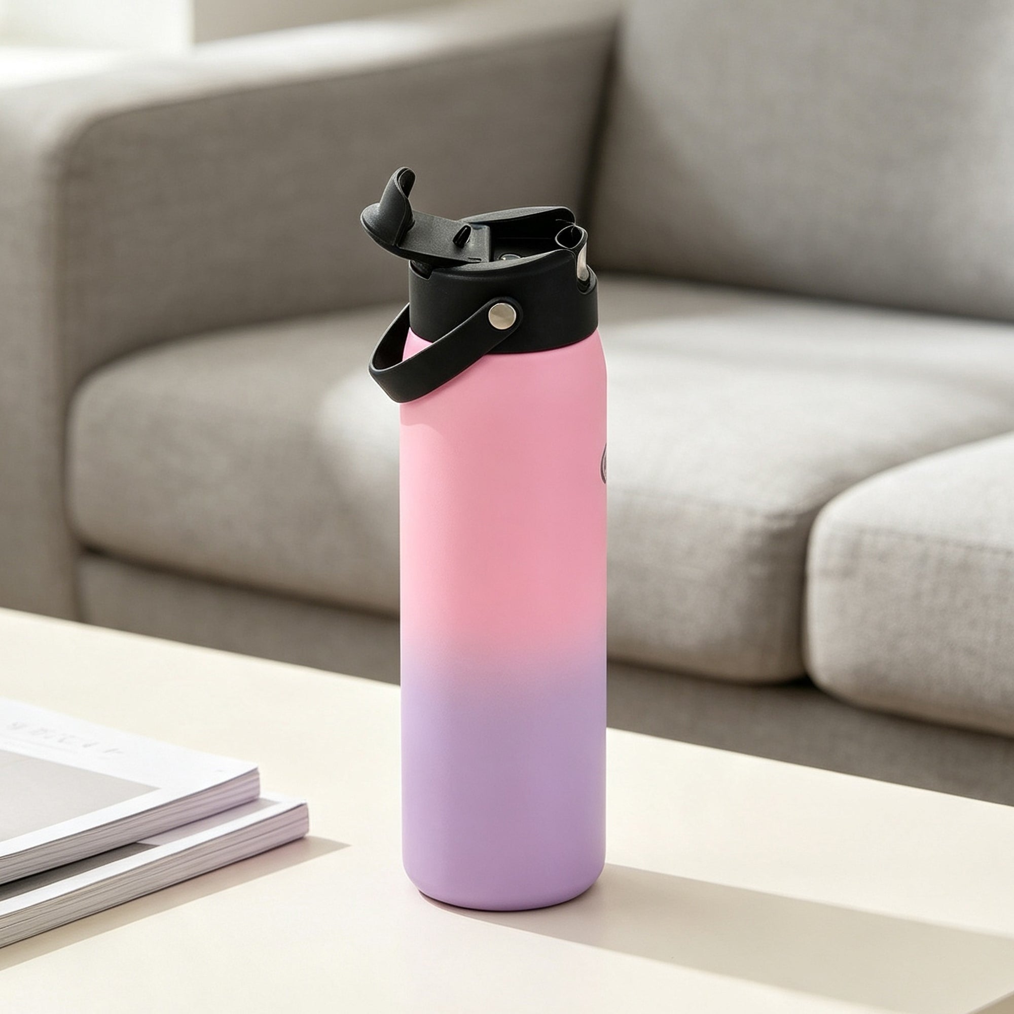 Wasserflasche - 2 in 1 - 710ML - Unicorn