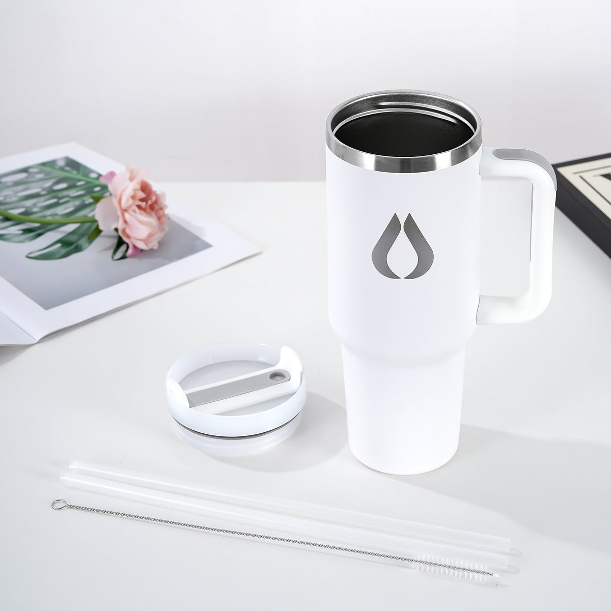 Tumbler - 1200ML - Weiß