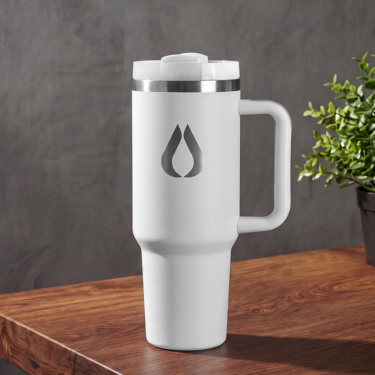Tumbler - 1200ML - Weiß